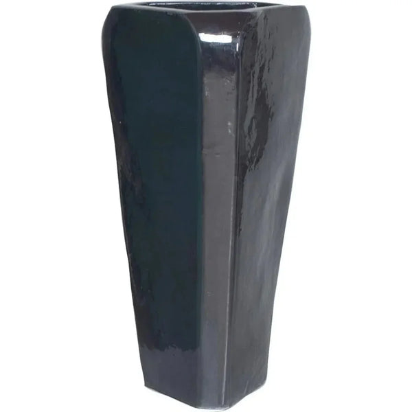 Handcrafted Ceramic Triangle Outdoor Pot