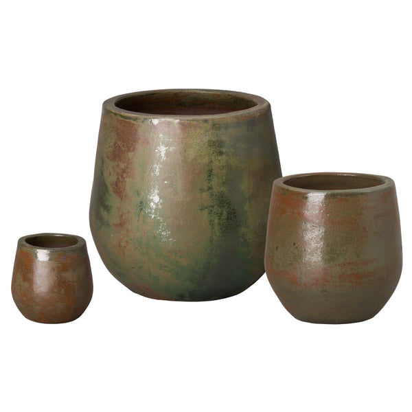 Handmade Round Ceramic Planter