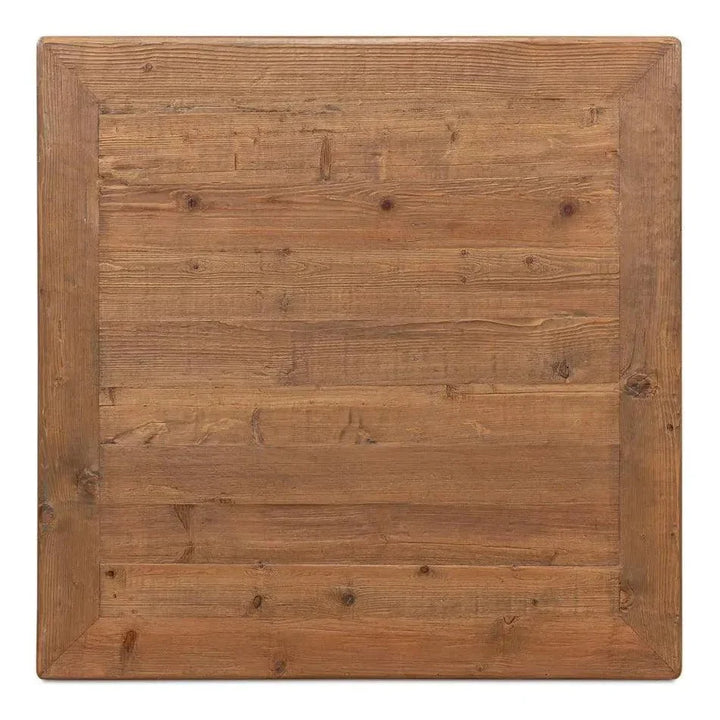 Handmade Square Coffee Table Natural 39" - LOOMLAN - Sarreid - Coffee Tables