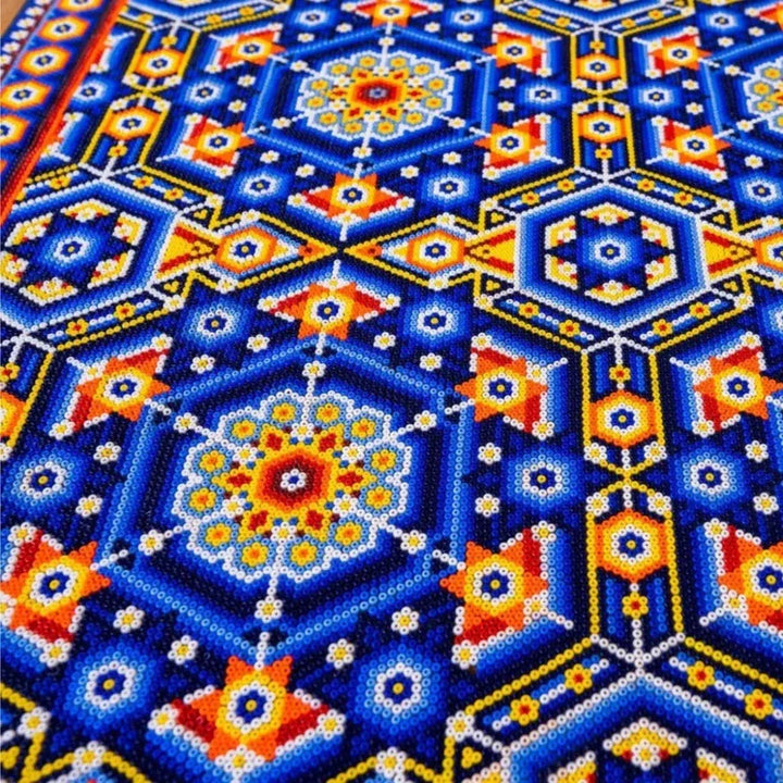 Handmade Unique Beaded Beaded Cabinet - LOOMLAN - Victor Betancourt - Sideboards