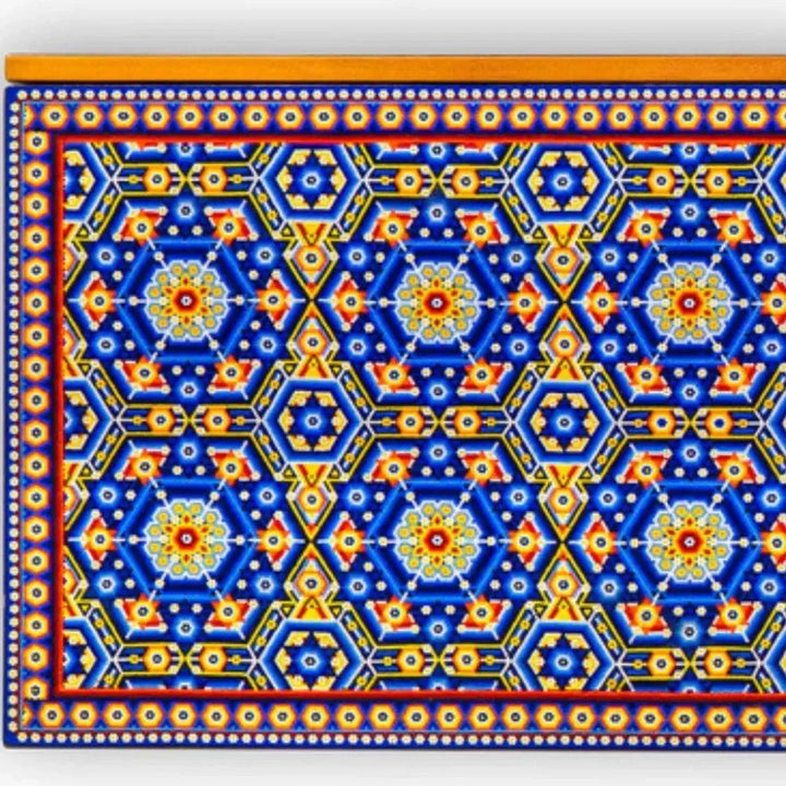 Handmade Unique Beaded Beaded Cabinet - LOOMLAN - Victor Betancourt - Sideboards