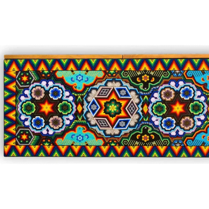 Handmade Unique Beaded Cabinet Deer - LOOMLAN - Victor Betancourt - Sideboards