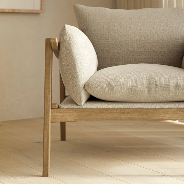 Hara Fabric Accent Chair - LOOMLAN - Urbia - Club Chairs