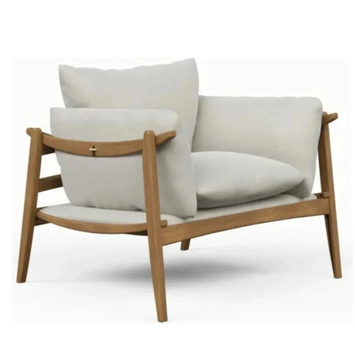 Hara Fabric Accent Chair - LOOMLAN - Urbia - Club Chairs