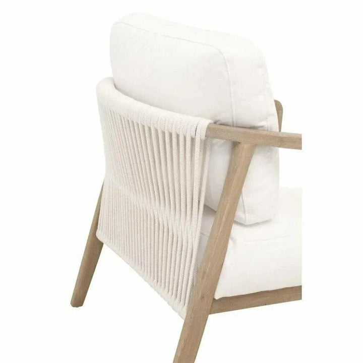Harbor Club Chair LiveSmart White Rope Oak - LOOMLAN - Essentials For Living - Accent Chairs