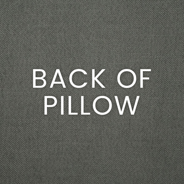 Harcourt Pillow - Ebony-Throw Pillows-D.V. KAP-LOOMLAN
