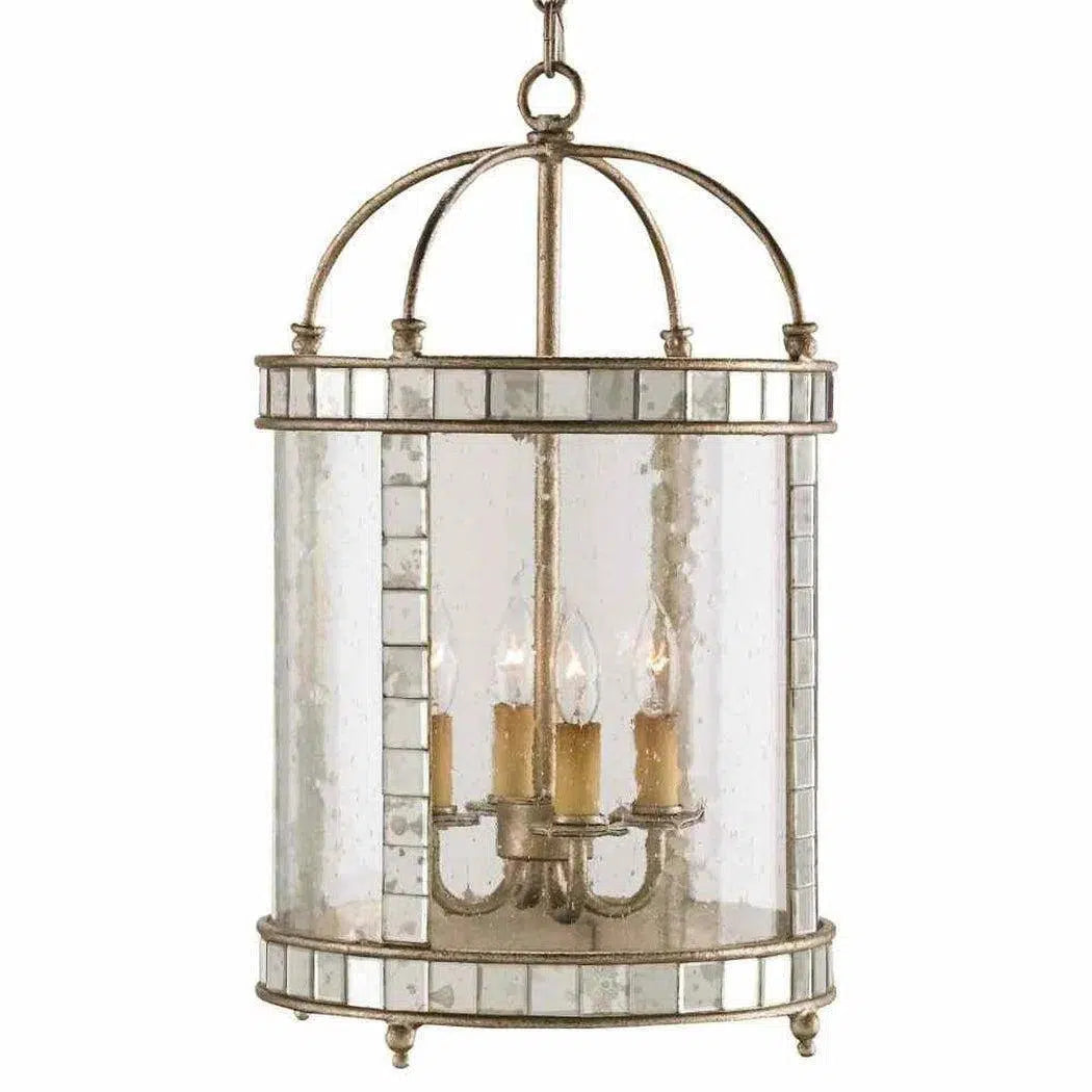 Harlow Silver Leaf Antique Corsica Small Lantern