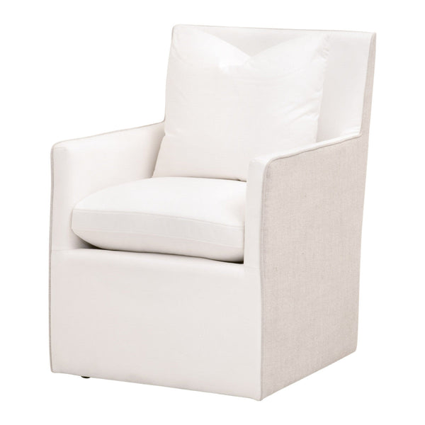 Harmony Arm Chair with Casters-Club Chairs-Essentials For Living-LOOMLAN