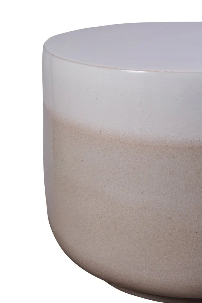 Harmony Ceramic Patio Accent Table - LOOMLAN - Seasonal Living - Outdoor Side Tables