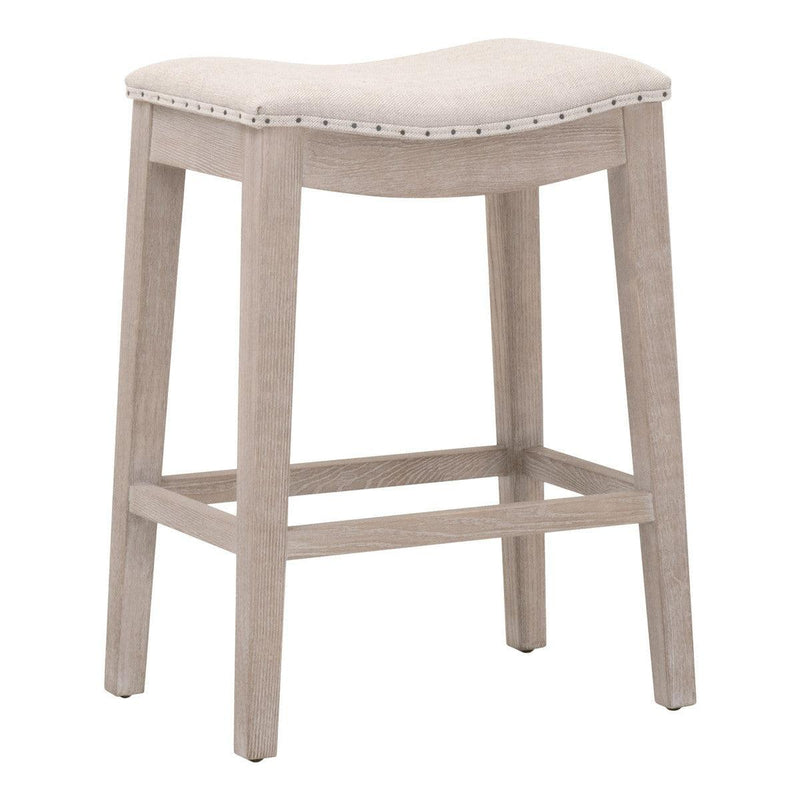 Harper Counter Stool Performance Fabric Linen Blend Counter Stools LOOMLAN By Essentials For Living
