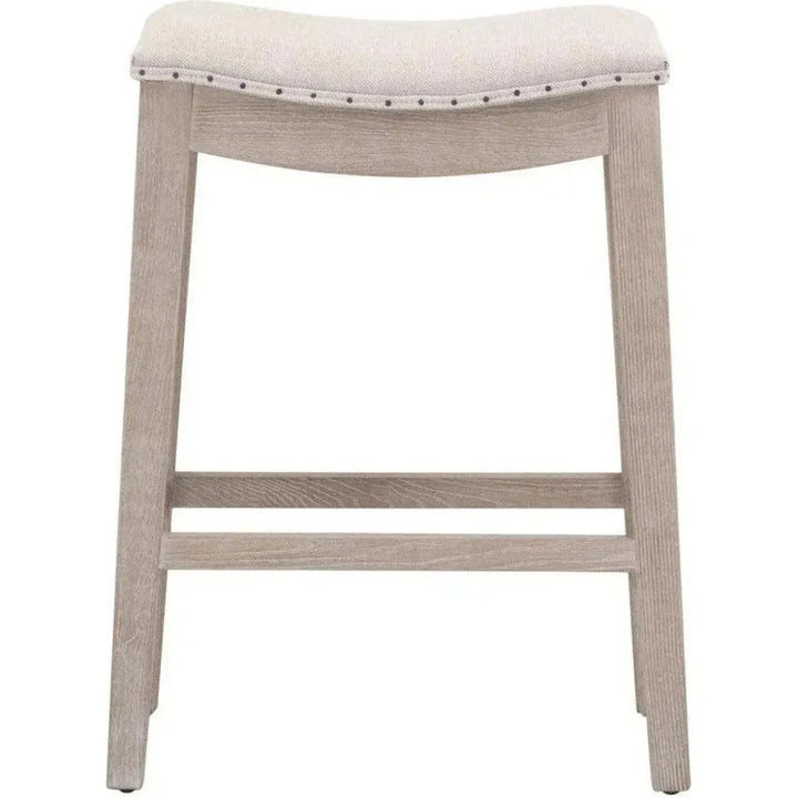 Harper Counter Stool Performance Linen Blend - LOOMLAN - Essentials For Living - Counter Stools