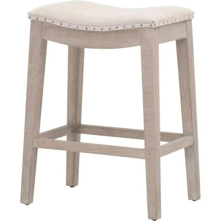 Harper Counter Stool Performance Linen Blend - LOOMLAN - Essentials For Living - Counter Stools