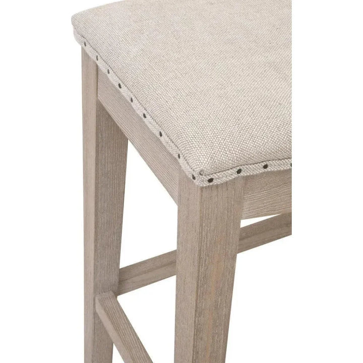 Harper Counter Stool Performance Linen Blend - LOOMLAN - Essentials For Living - Counter Stools
