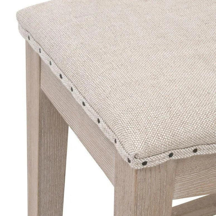 Harper Counter Stool Performance Linen Blend - LOOMLAN - Essentials For Living - Counter Stools