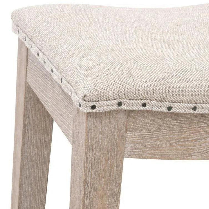 Harper Counter Stool Performance Linen Blend - LOOMLAN - Essentials For Living - Counter Stools