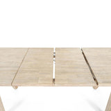 Haru Wooden Extension Dining Table-Dining Tables-LH Imports-LOOMLAN