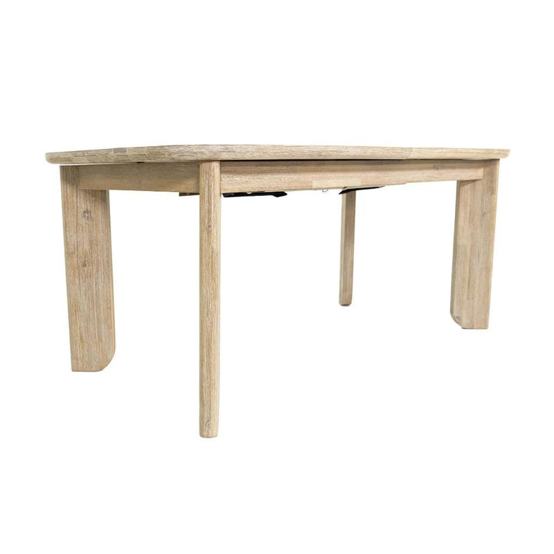 Haru Wooden Extension Dining Table-Dining Tables-LH Imports-LOOMLAN