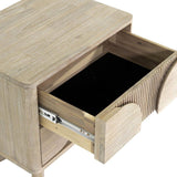 Haru Elegant Designed Wooden Nightstand