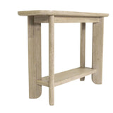 Haru Wooden Oval Console Table