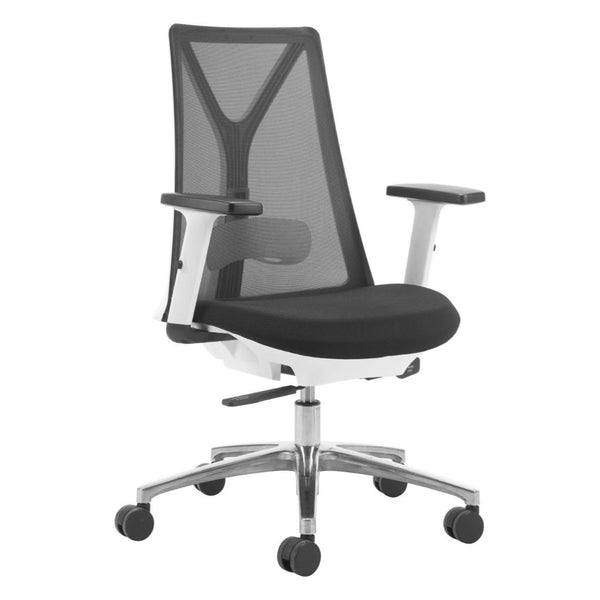 Hasso Black Mesh Fabric Office Chair