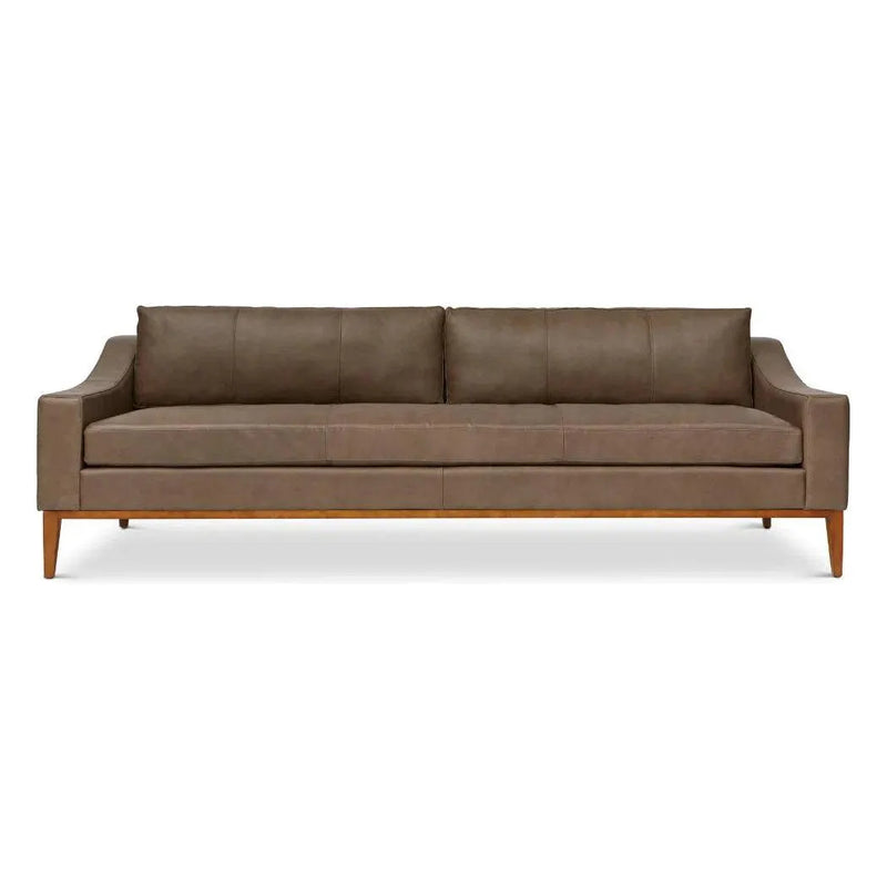 Haut Luxurious Leather Bench Seat Couch Sofas & Loveseats LOOMLAN By One For Victory