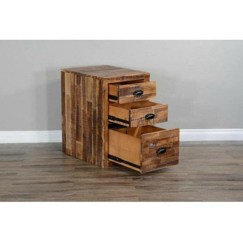 Havana Rustic Acacia File Cabinet