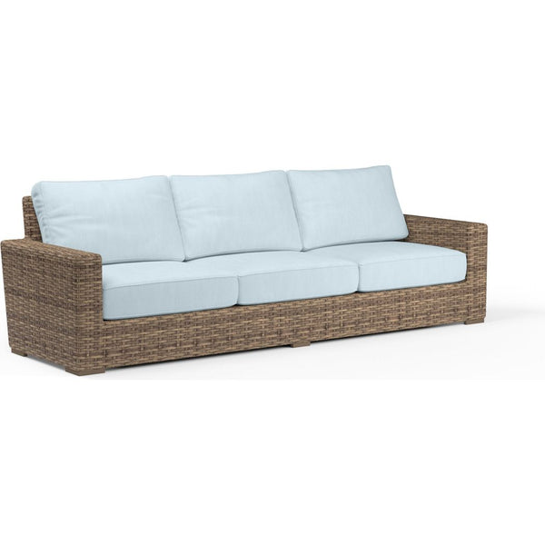 Havana Sunbrella Outdoor Couch-Outdoor Sofas & Loveseats-Sunset West-Canvas Skyline-LOOMLAN