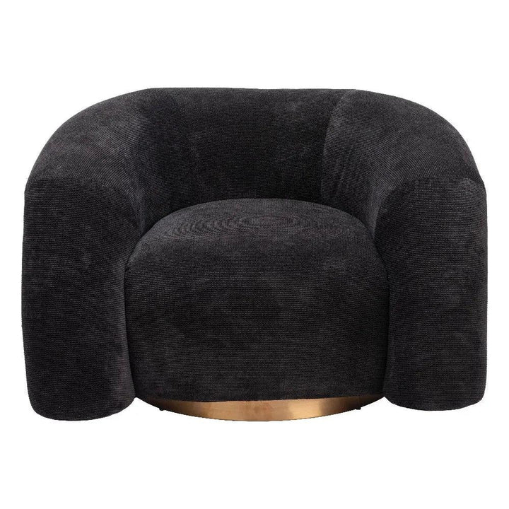 Havn Black Accent Arm Chair - LOOMLAN - Zuo Modern - Club Chairs