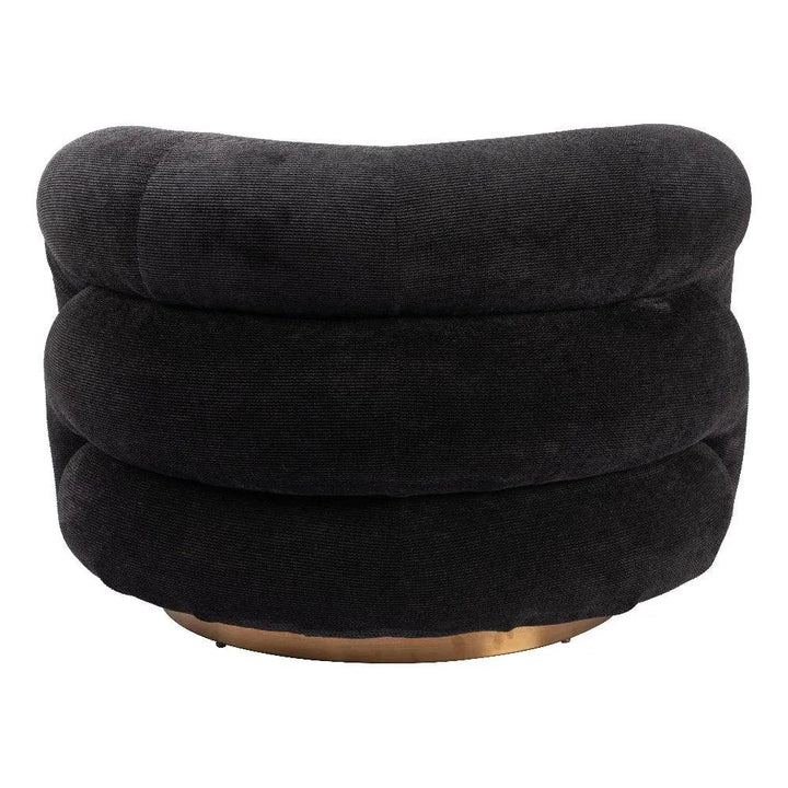 Havn Black Accent Arm Chair - LOOMLAN - Zuo Modern - Club Chairs