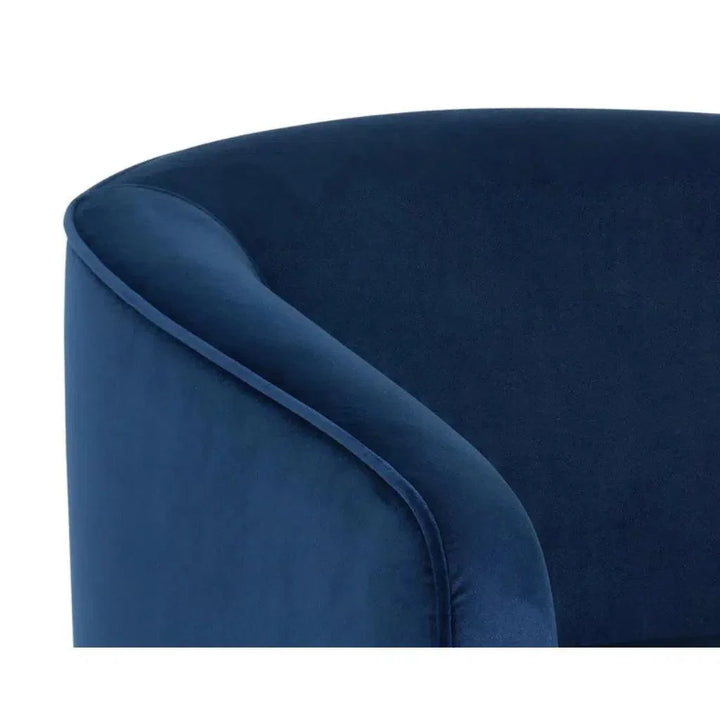 Hazel Fabric Swivel Lounge Chair - LOOMLAN - SUNPAN - Club Chairs