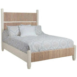 Headboard Graphite Natural Wooden Panel Bed