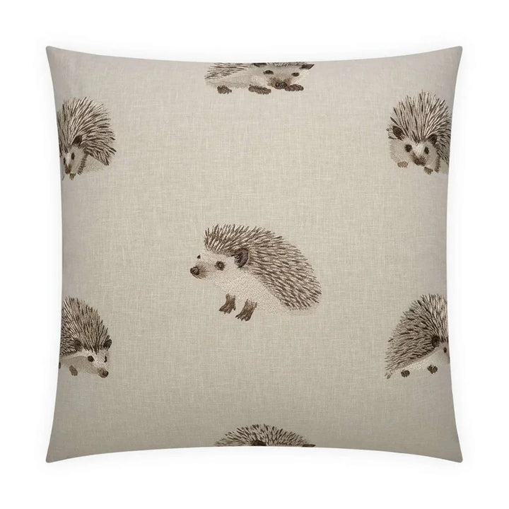 Hedgy Handmade Cotton Throw Pillow - LOOMLAN - D.V. Kap - Throw Pillows