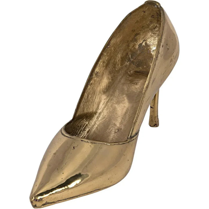 Heel Antique Brass Sculpture - LOOMLAN - Noir - Statues & Sculptures