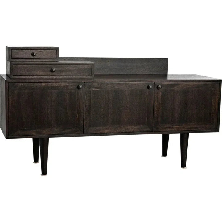 Hermes Sideboard, Ebony Walnut - LOOMLAN - Noir - Sideboards
