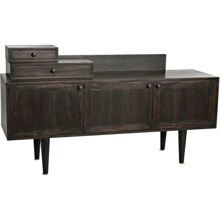 Hermes Sideboard, Ebony Walnut - LOOMLAN - Noir - Sideboards