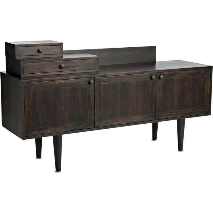 Hermes Sideboard, Ebony Walnut - LOOMLAN - Noir - Sideboards