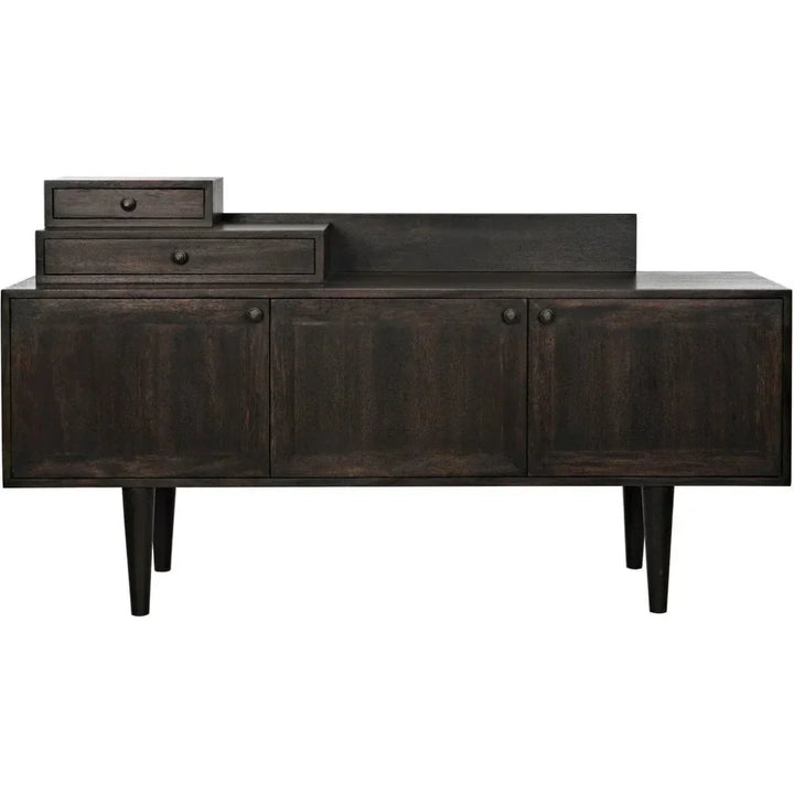 Hermes Sideboard, Ebony Walnut - LOOMLAN - Noir - Sideboards