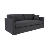 Heston Sofa - Black Fabric-Sofas-LH Imports-LOOMLAN