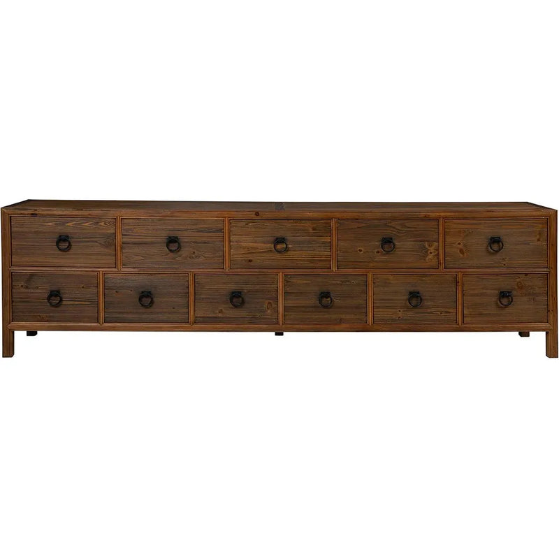 Hewitt Aesthetic Designed Wooden Drawer Bank