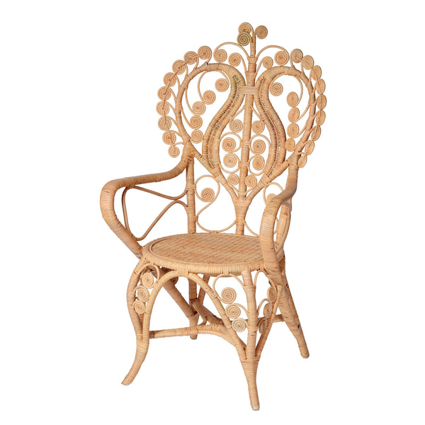 Hibiscus Arm Chair-Club Chairs-Jamie Young-LOOMLAN