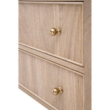 Highland Open Shelf 2-Drawer Nightstand-Nightstands-Essentials For Living-LOOMLAN