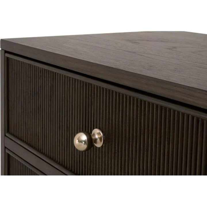 Highland Wooden 2 - Drawer Nightstand - LOOMLAN - Essentials For Living - Nightstands