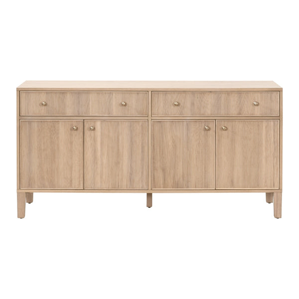 Highland Classic Designed Wooden Media Sideboard