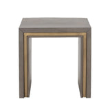 Hilbert Wooden Rectangular Side Table-Side Tables-SUNPAN-LOOMLAN