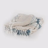 Hilda Soft Cotton Throw Blanket With Fringe