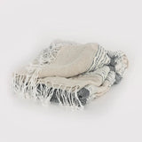 Hilda Soft Cotton Throw Blanket With Fringe