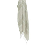 Hilda Soft Cotton Throw Blanket With Fringe