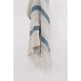 Hilda Soft Cotton Throw Blanket With Fringe