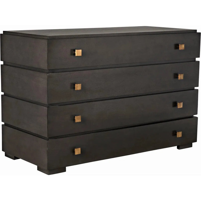 Hofman Wood Black Dresser