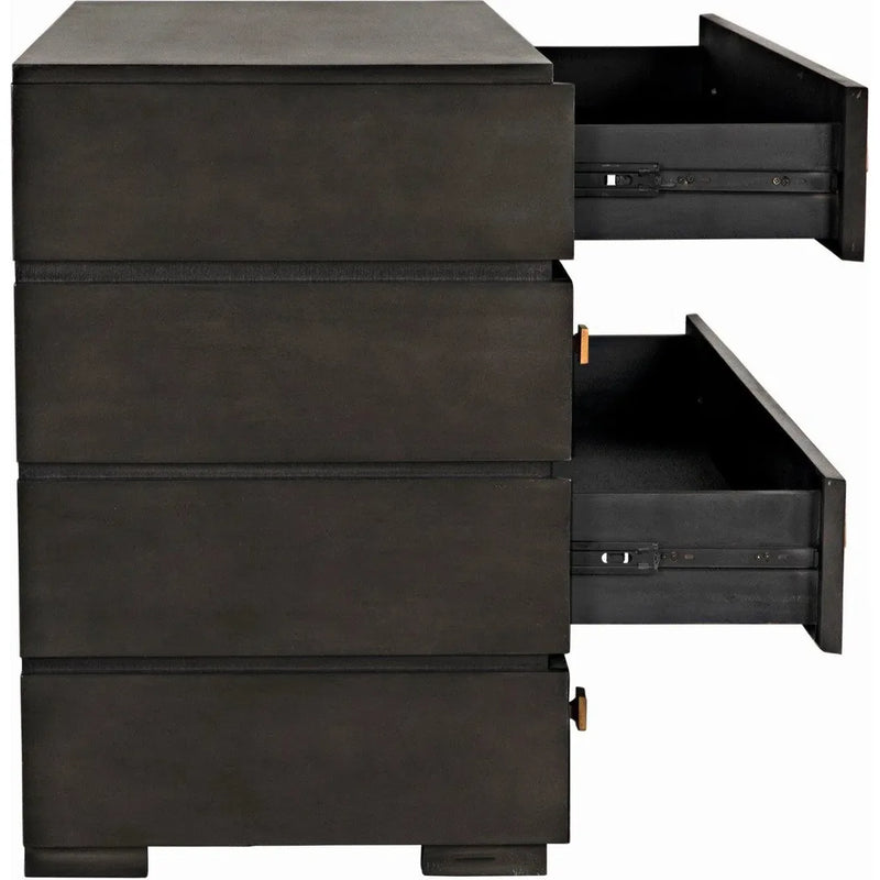 Hofman Wood Black Dresser